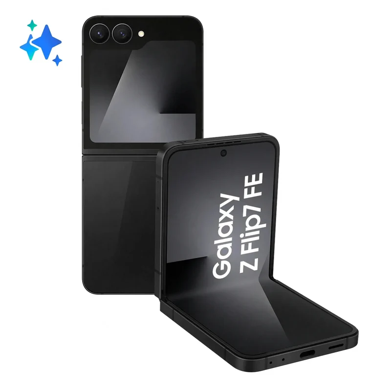 Samsung Galaxy Z Flip7 FE, 8 GB, 128 GB, Schwarz