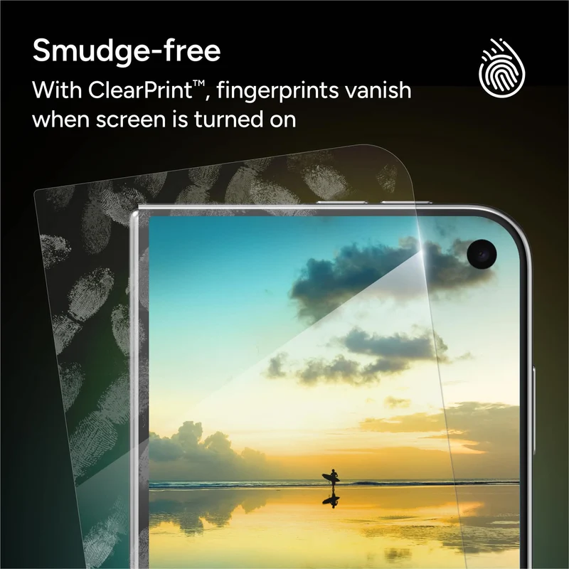 ZAGG InvisibleShield Glass Elite External Screen Protector for iPhone Duo