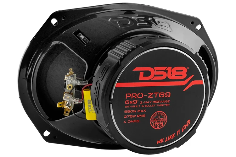 DS18 PRO-ZT69 6x9" Coaxial Mid-Range Loudspeaker (Each)