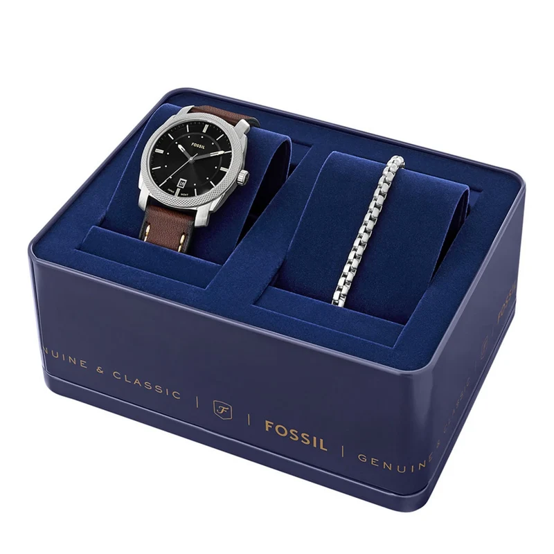 Fossil Machine Herren Uhr FS6081SET