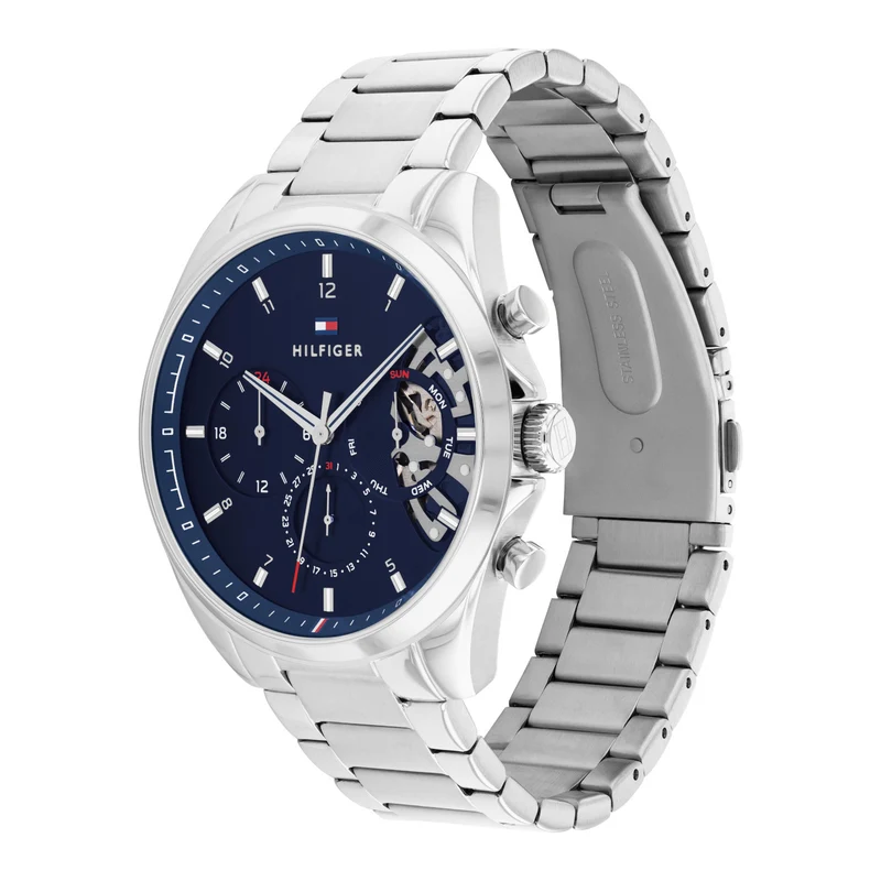 Tommy Hilfiger herren Uhr Silber TH1710448