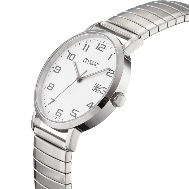 Olympic Lucas Silver Men's Watch OL26HSS323