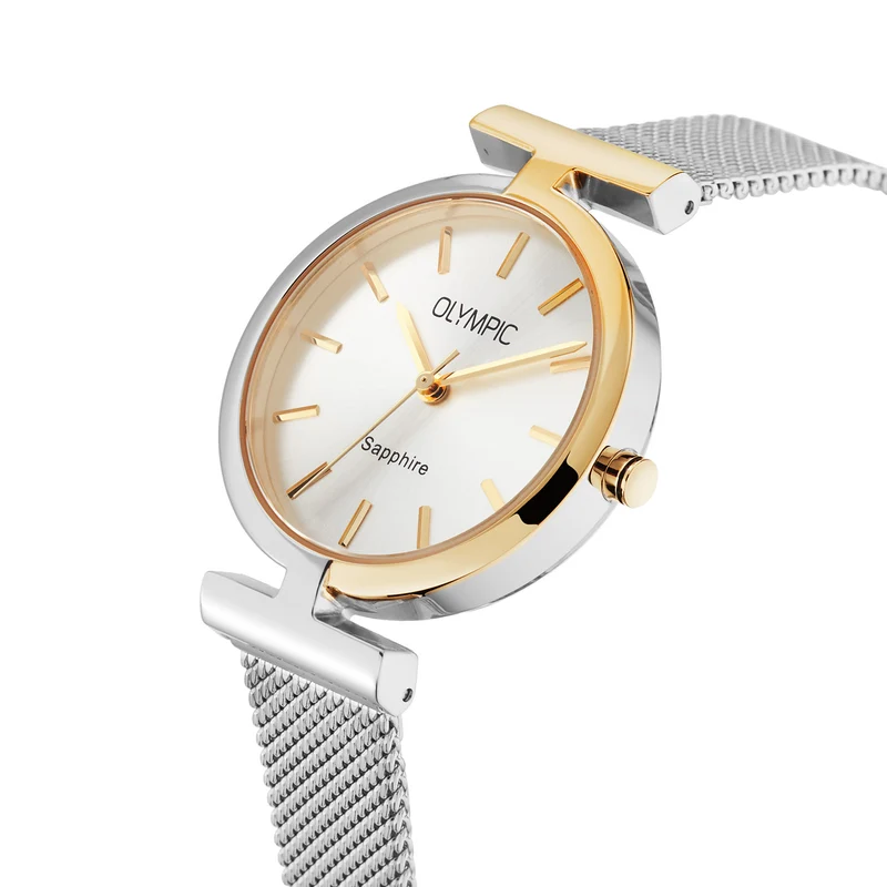 Olympic Horizon Silver Women's Watch OL90DSS002B