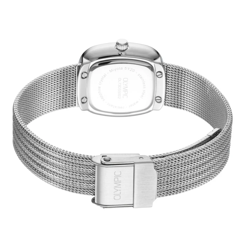 Olympic RetroChic Silver Women's Watch OL73DSS002