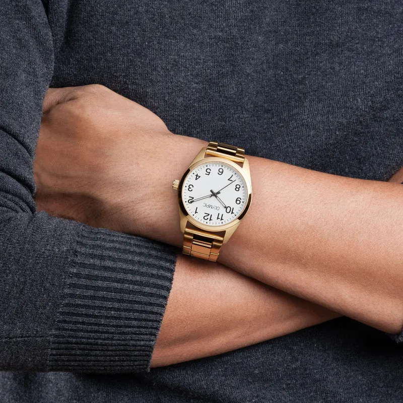 Olympic Marcel Gold-coloured Men's Watch OL89HDD002