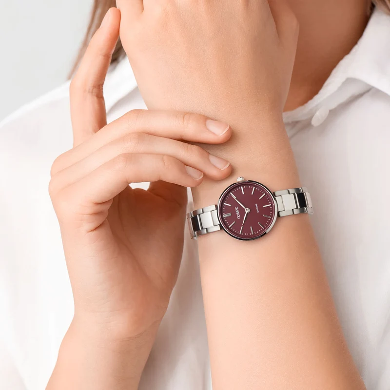Olympic Titanium Grey Women's Watch OL80DTT001