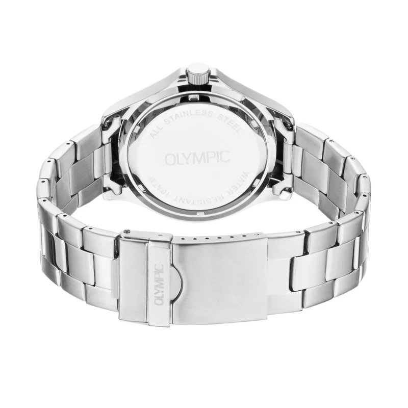 Olympic Jeffrey herren Uhr Silber OL89HSS051