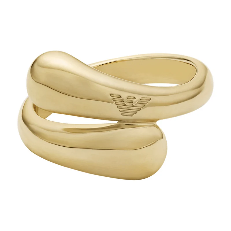 Emporio Armani Iconic Trend Brass Women's Ring EGS3338710-5.5
