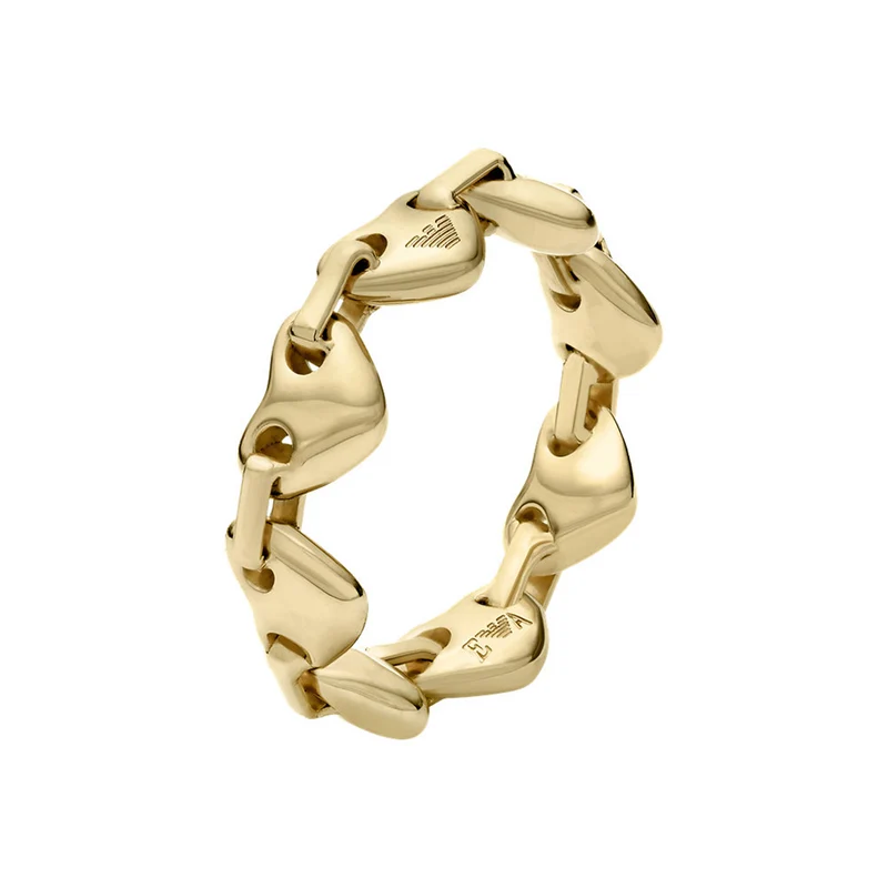 Emporio Armani Sentimental Brass Women's Ring EGS3332710-6.5