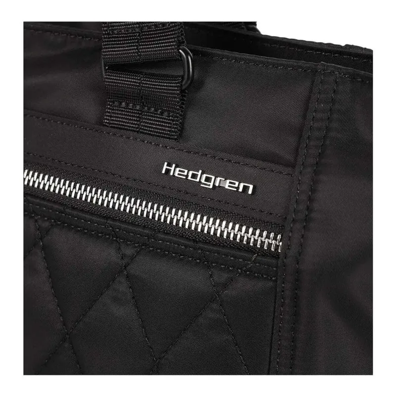 Hedgren STELLA 13" Laptop Tote - Quilted Black