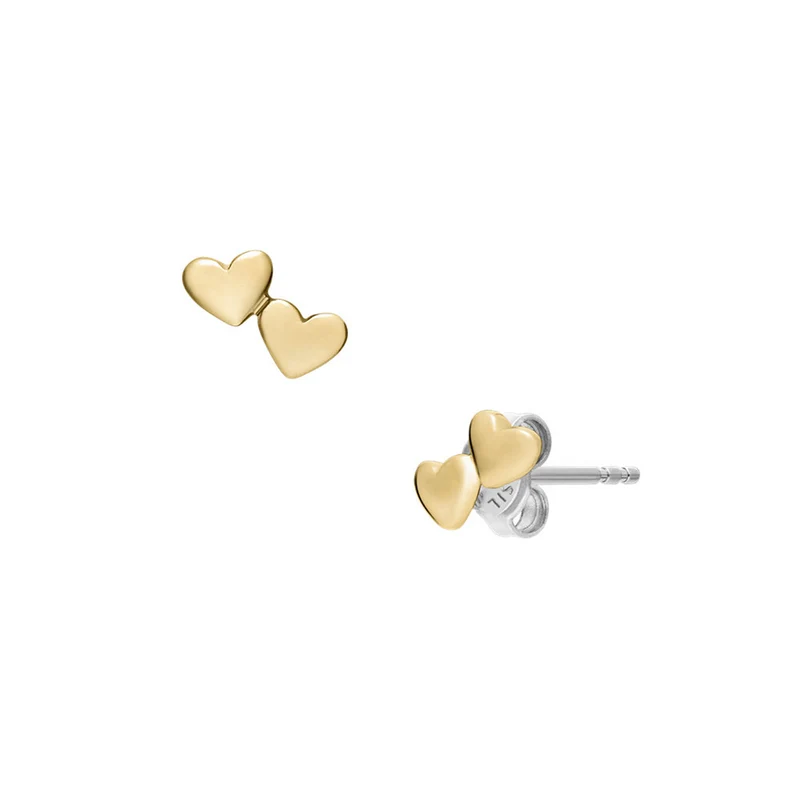 Fossil Sutton Brass Women's Earrings JA7301710