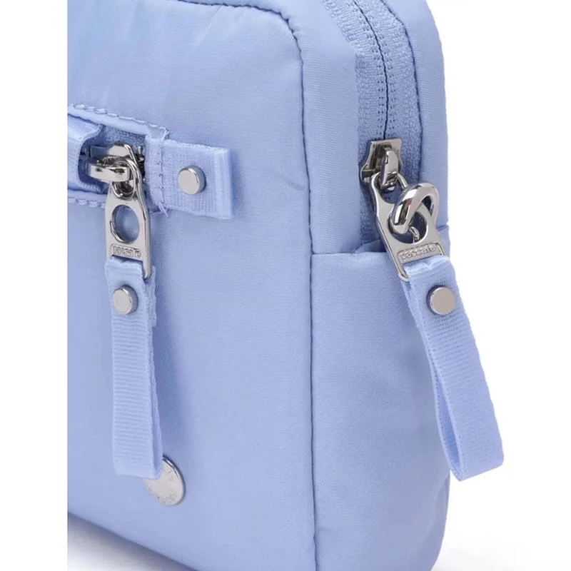 Pacsafe W Anti-Theft RFID Blocking Slashguard 3-in-1 Sling Bag Serenity Blue