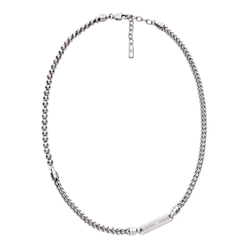 Emporio Armani Silver Coloured Necklace EGS3182040