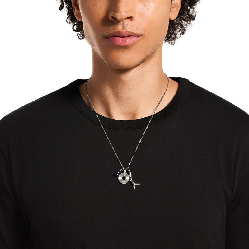 Emporio Armani Stainless Steel Men's Necklace EGS3324040