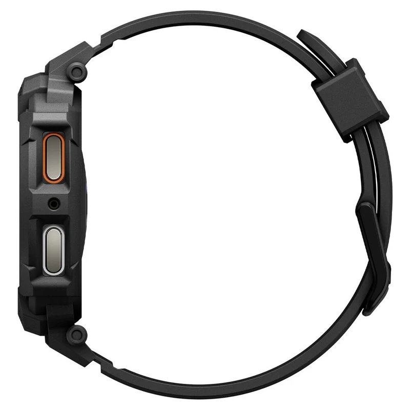 Spigen Galaxy Watch 9 / 8 40mm Rugged Armor Pro Band Case (Black) (Black)