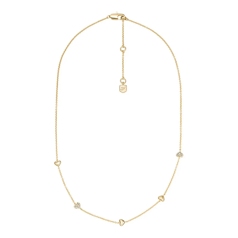 Fossil Sutton Brass Women's Necklace JA7298710