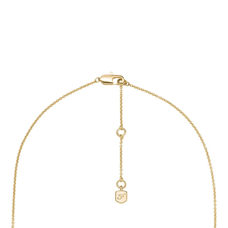 Fossil Sutton Brass Women's Necklace JA7298710