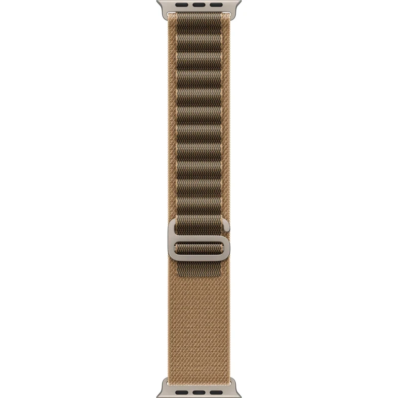Apple Watch 49mm [Desert] Alpine Loop [Large] [Natural Titanium Finish]