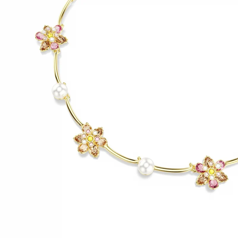 Swarovski Idyllia Goldfarbene Halskette 5732388