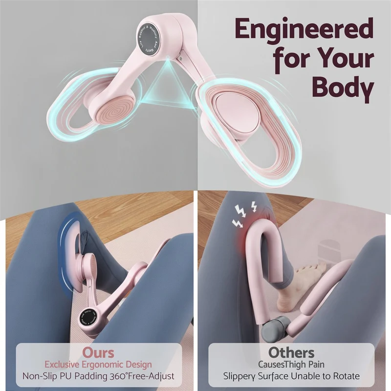 Everfit Thigh Master Exercise Trainer Devices (Pink)