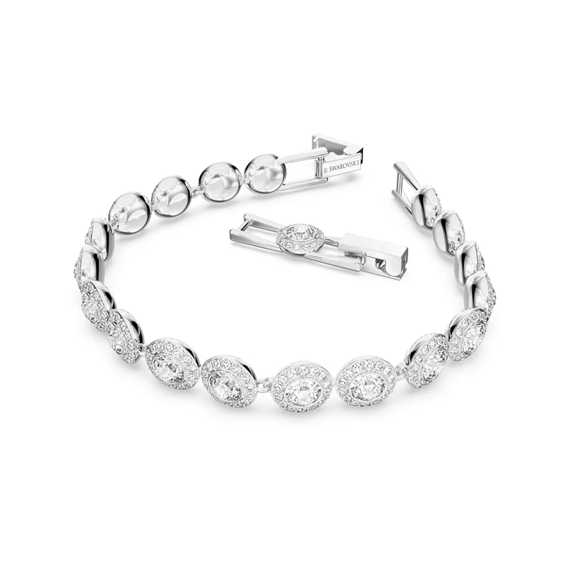 Swarovski Angelic Silberfarbene Schmuck Set 5367853
