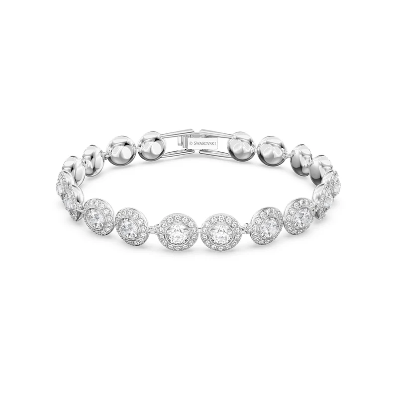 Swarovski Angelic Silberfarbene Schmuck Set 5367853