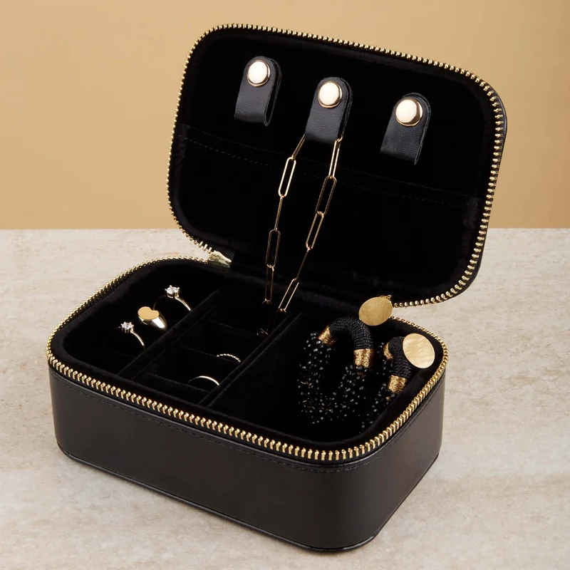 Brandfield damen SchmuckkÃ¤stchen Schwarz BFJB100405