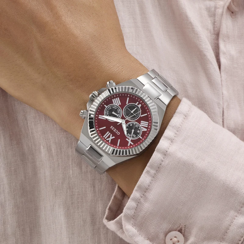 Guess Equity Bordeaux Men's Watch GW0703G7