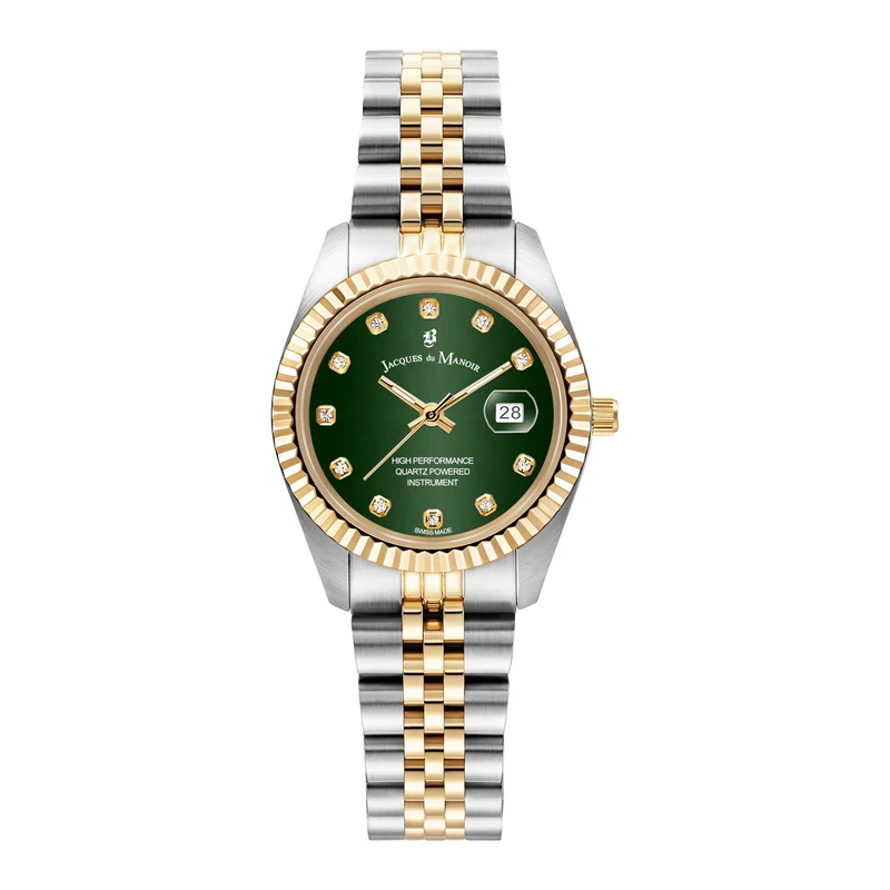 Jacques du Manoir Inspiration damen Uhr Gold/Silber JWL01206