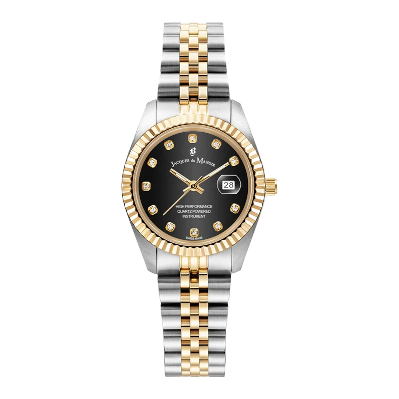 Jacques du Manoir Inspiration damen Uhr Gold/Silber JWL01207