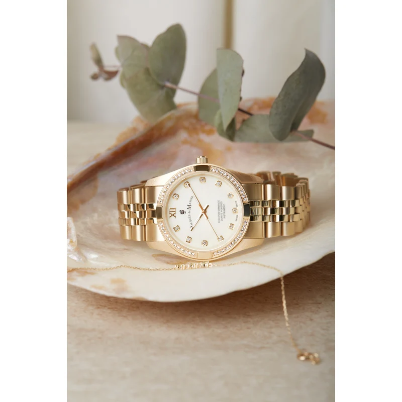 Jacques du Manoir Inspiration Prestige damen Uhr Gold JWL02003