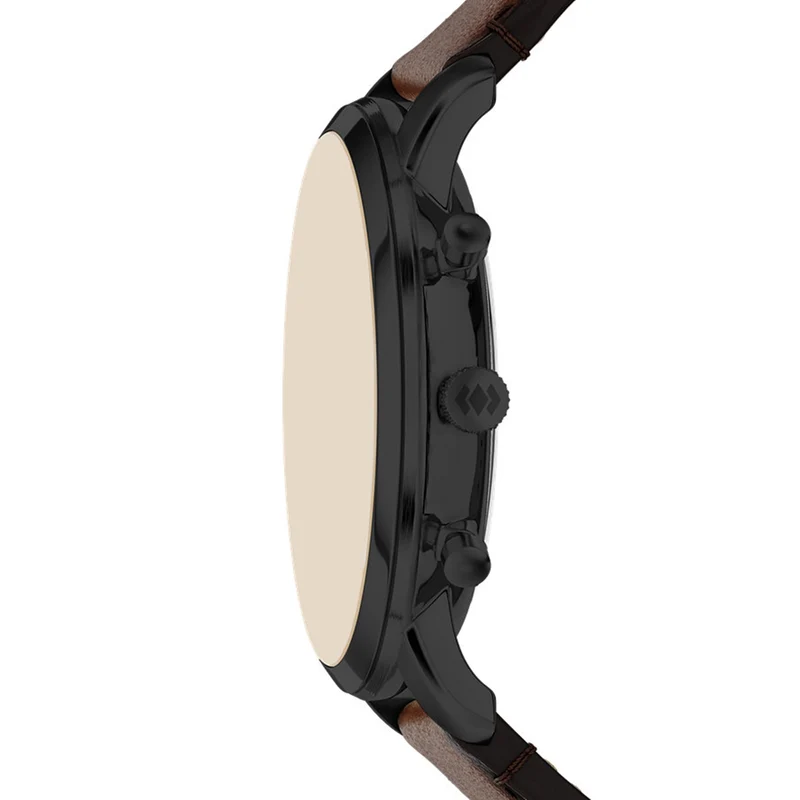 Fossil Neutra Round Black Dial Watch FS6163