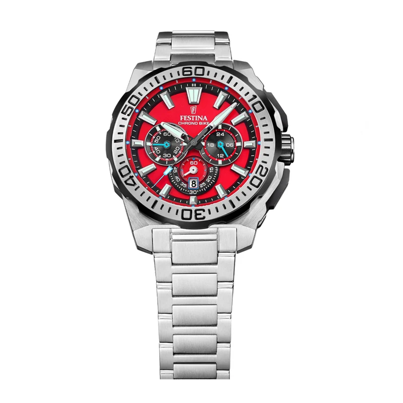 Festina Chrono Bike Rote Herrenuhr F20724/5