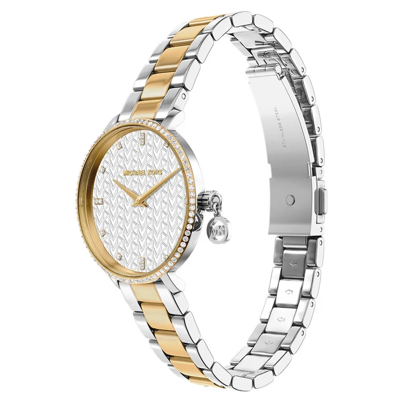 Michael Kors Pyper Round White Dial Watch MK7574