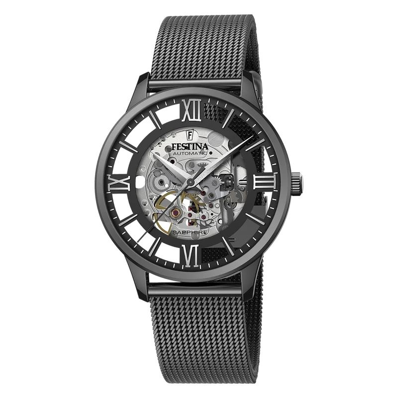 Festina herren Automatikuhr Schwarz F20535-1