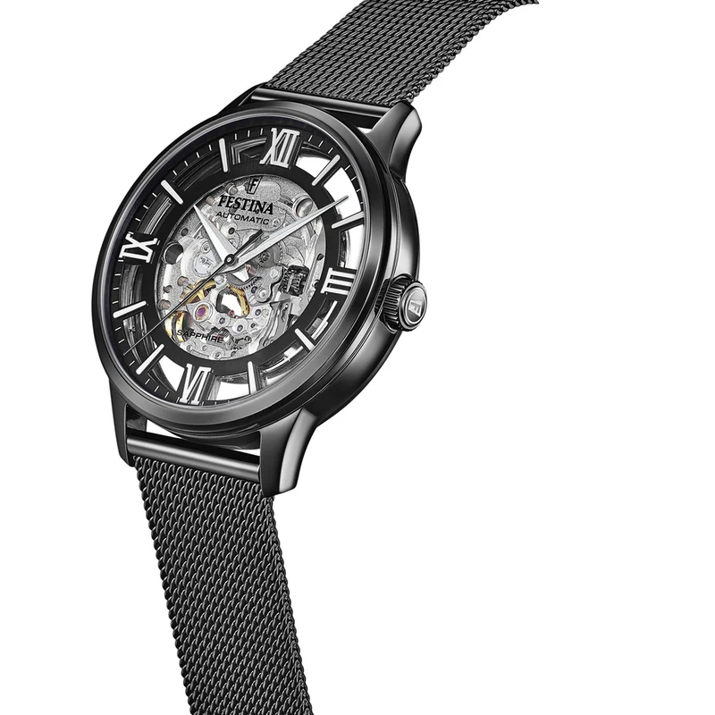 Festina herren Automatikuhr Schwarz F20535-1