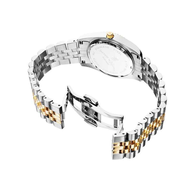Jacques du Manoir Inspiration Classic damen Uhr Gold/Silber JWG02202