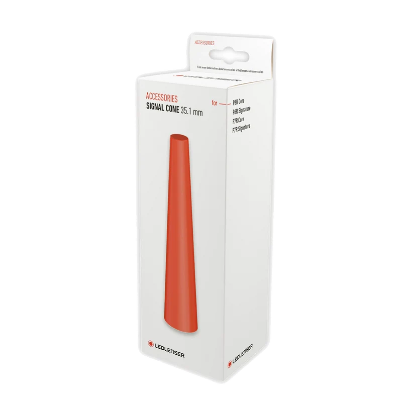 Ledlenser Accessory Signal Cone Orange 35.1mm for P6R/P7R Core and Signature