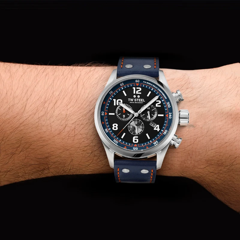 TW Steel Volante Fast Lane herren Uhr Blau TWSVS311
