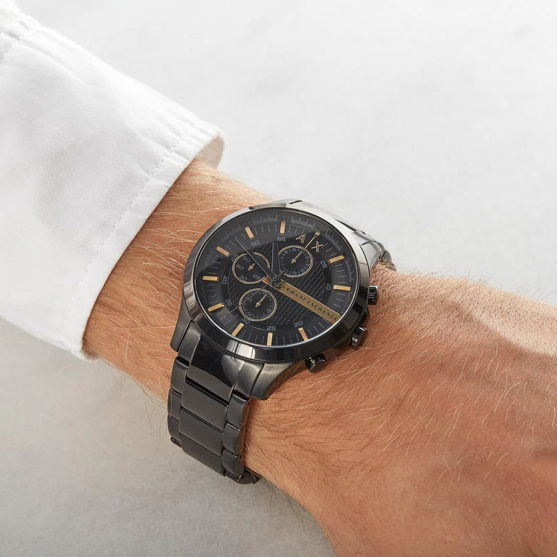 Armani Exchange Hampton herren Uhr Schwarz AX2164