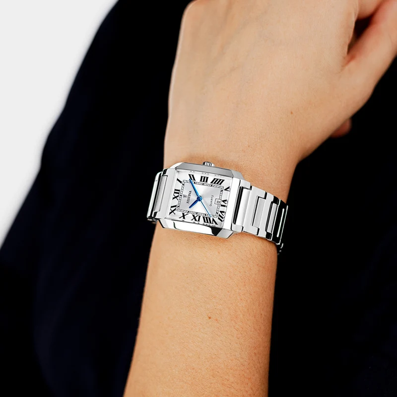 Festina On The Square damen Uhr Silber F20679/1