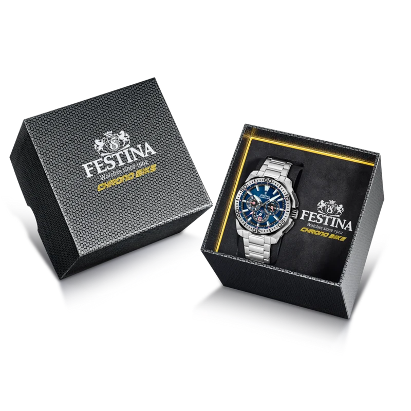 Festina Chrono Bike Blaue Herrenuhr F20724/2