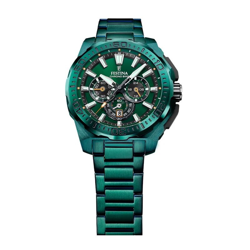 Festina Chrono Bike Grüne Herrenuhr F20730/1