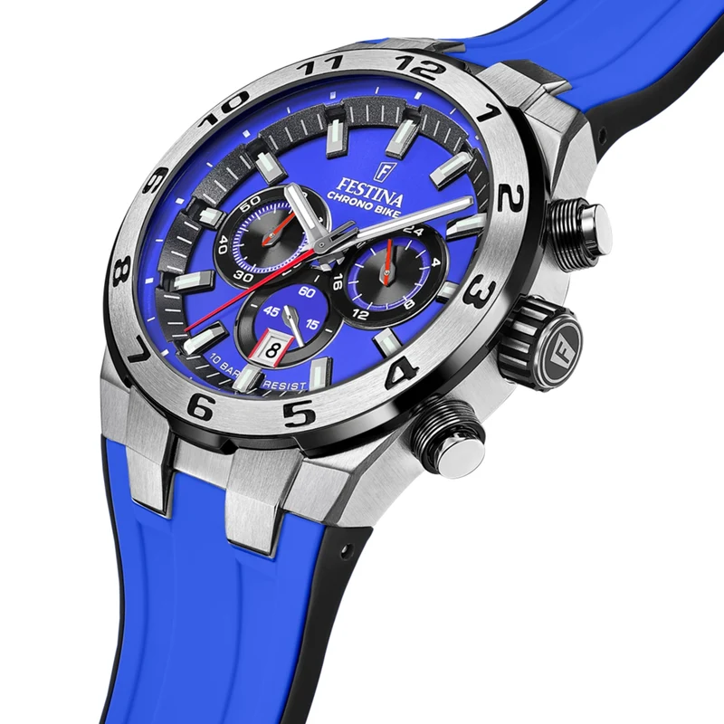 Festina Chrono Bike herren Uhr Blau F20671/3