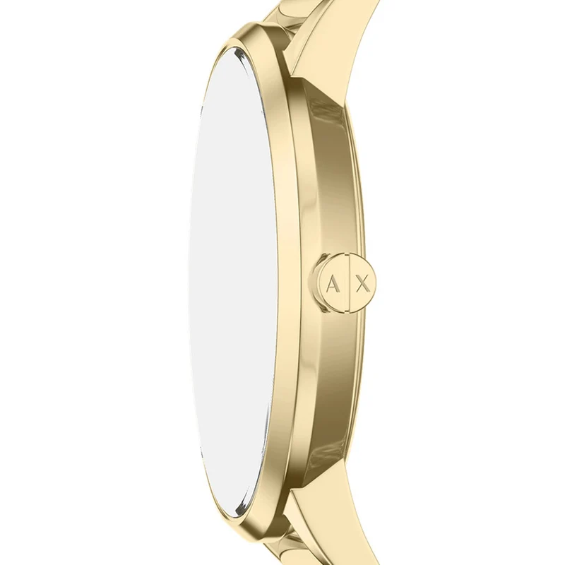 Armani Exchange Round Pink Dial Watch AX5619