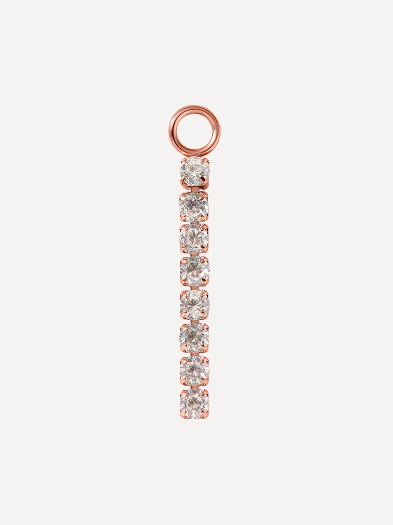 21x2,5mm Aurora Drop Ohrring-Charm