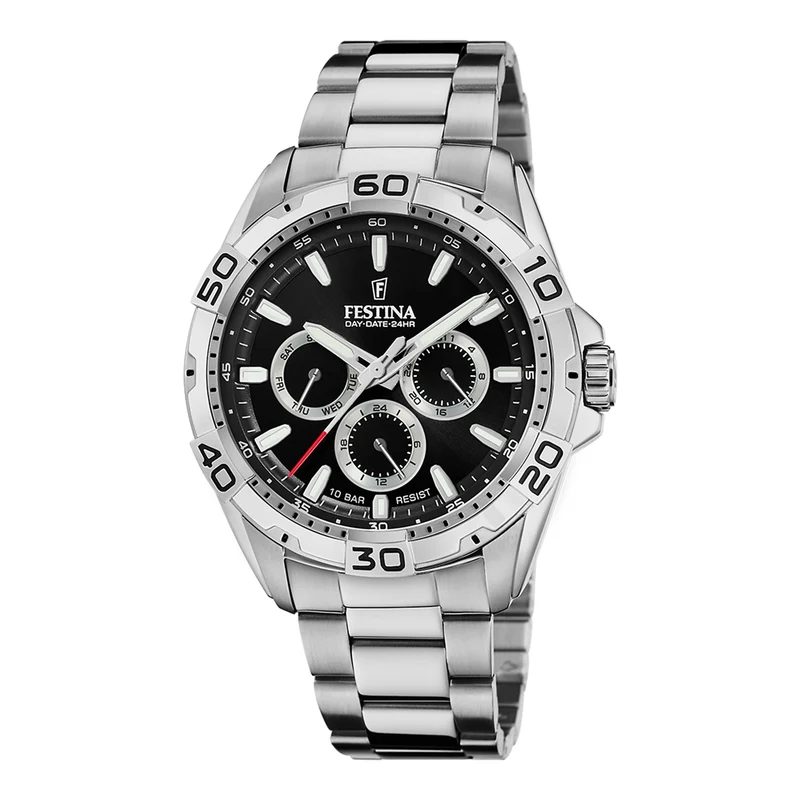 Festina Multifunction herren Uhr Silber F20623/4