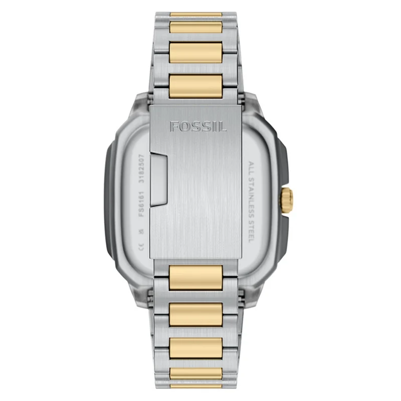 Fossil Crosby Rectangular Blue Dial Watch FS6161