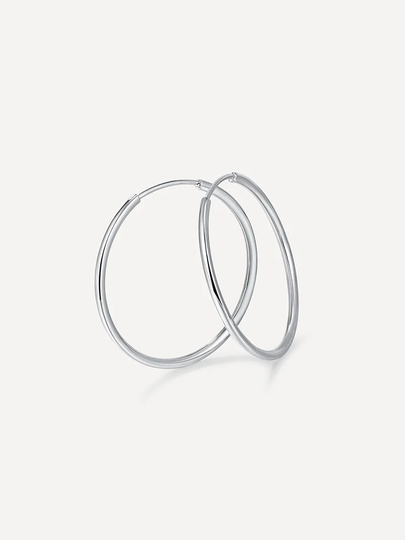 Slim Hoop Large Ohrringe