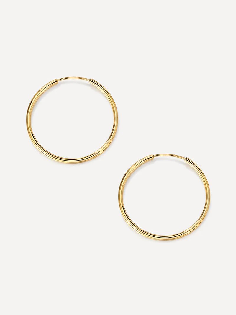 Slim Hoop Large Ohrringe
